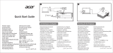 Acer X1123HG Snabbstartsguide