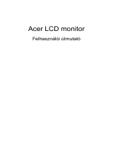 Acer P244W Användarmanual