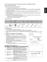 Acer S275HL Snabbstartsguide