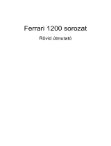 Acer Ferrari 1200 Snabbstartsguide