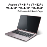 Acer Aspire V5-472G Användarmanual