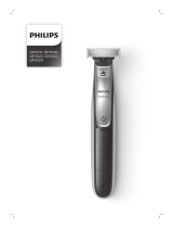 Philips QP2530/30 OneBlade Rechargeable Användarmanual