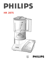 Philips HR2875/00 Användarmanual