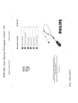 Philips SHB1300/00 Användarmanual