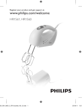Philips HR1560/60 Användarmanual