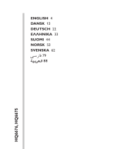 Philips HQ6675/16 Användarmanual