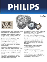 Philips HQ6/11 Användarmanual