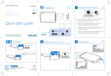 Philips SA4VD408AF/12 Snabbstartsguide