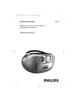 Philips AZ1022/12 Användarmanual
