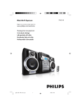 Philips FWC143/12 Användarmanual