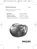 Philips AZ1037/12 Användarmanual
