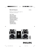 Philips FWM185/12 Användarmanual