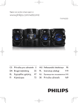Philips FWM6000/10 Användarmanual