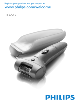 Philips HP6517/00 Användarmanual