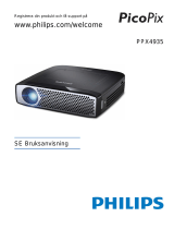 Philips PPX4935/EU Användarmanual