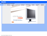 Philips 190B8CS/00 Användarmanual
