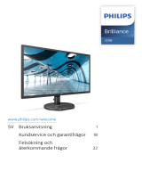 Philips 221S8LDAB/00 Användarmanual