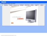 Philips 230W5BS/00 Användarmanual
