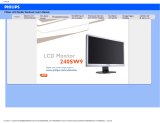 Philips 240SW9FS/00 Användarmanual