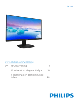 Philips 243V7QJABF/00 Användarmanual