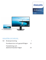 Philips 272B7QUPBEB/00 Användarmanual