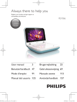 Philips PD7006/12 Användarmanual