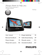 Philips PD7022/12 Användarmanual