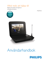 Philips PD7015/12 Användarmanual