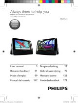 Philips PD7042/12 Användarmanual