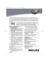Philips VR150/02 Användarmanual