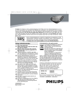 Philips VR550/02 Användarmanual