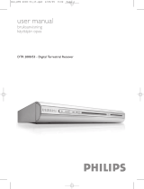 Philips DTR2000/53 Användarmanual