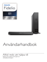 Fidelio B1/12 Användarmanual