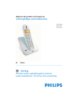 Philips CD2502S/21 Användarmanual