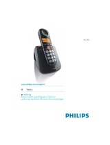 Philips XL3401B/21 Användarmanual