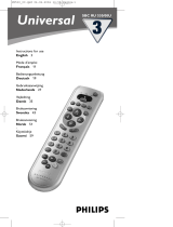 Philips SBCRU530/00B Användarmanual