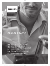 Philips EP4050/10 Användarmanual