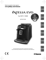 Philips Saeco Intelia EVO HD8880 Användarmanual