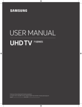 Samsung UHD 4K UE49NU7655 Curve Smart Användarmanual