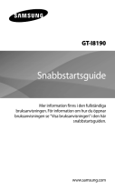 Samsung GT-I8190N Snabbstartsguide