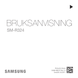 Samsung SM-R324 Bruksanvisning