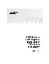 Samsung DVD-1080P7 Bruksanvisning