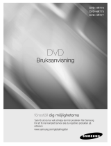 Samsung DVD-HR773 Bruksanvisning