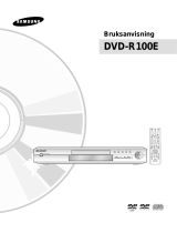 Samsung DVD-R100E Bruksanvisning