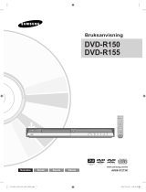 Samsung DVD-R150 Bruksanvisning