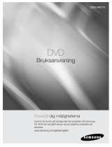 Samsung DVD-HR770 Bruksanvisning