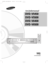 Samsung DVD-V5500 Bruksanvisning