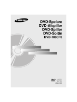 Samsung DVD-1080P8 Bruksanvisning
