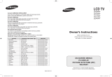Samsung LE40R75B Användarmanual