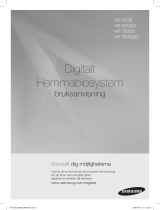 Samsung HT-X725G Bruksanvisning